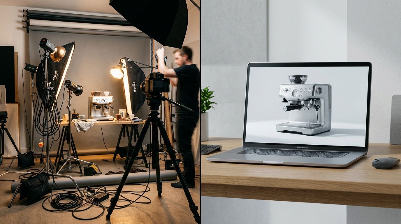 How AI Product Photography Replacing Studio Shoots Changes Everything for D2C Brands