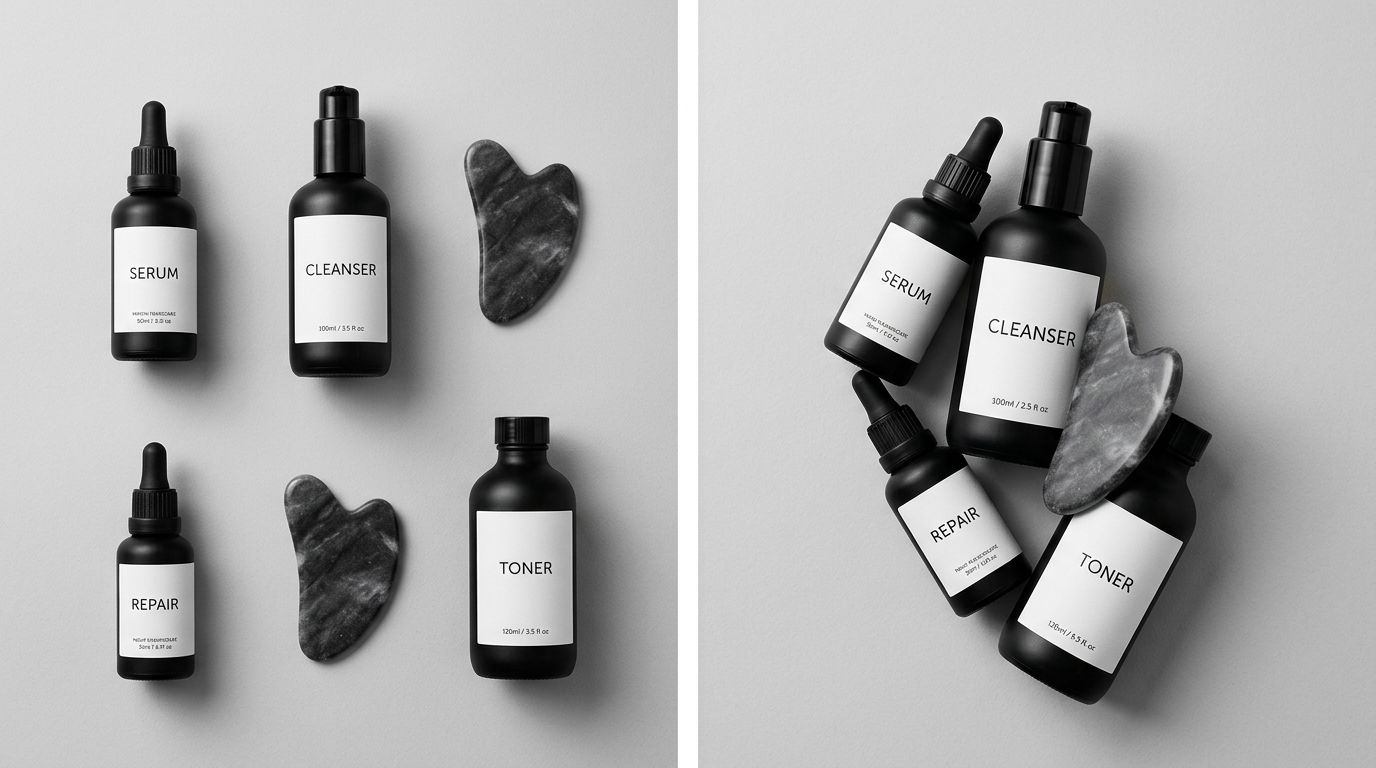 Styling an ecommerce product bundle to show combined value