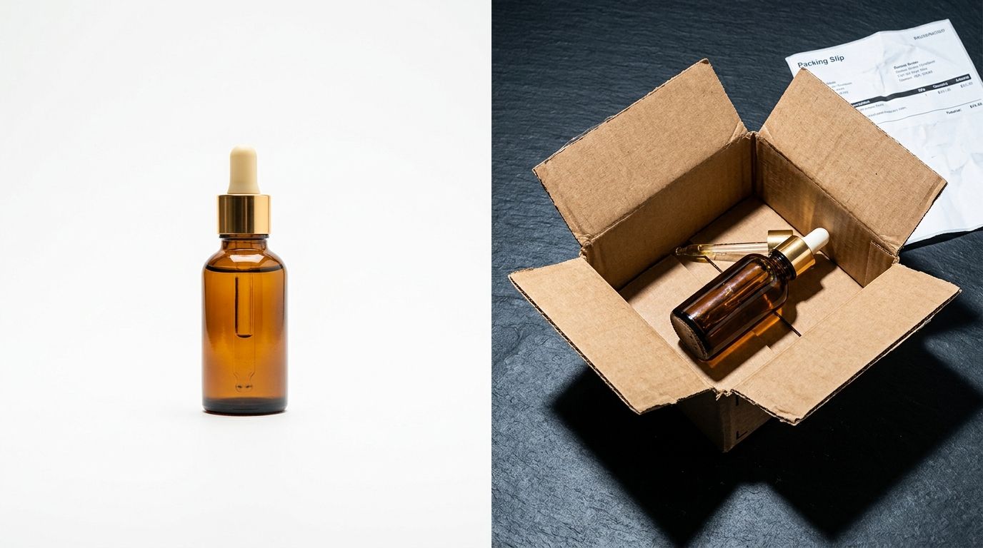 Dashboard showing customer return requests product page data categorized by return reason codes