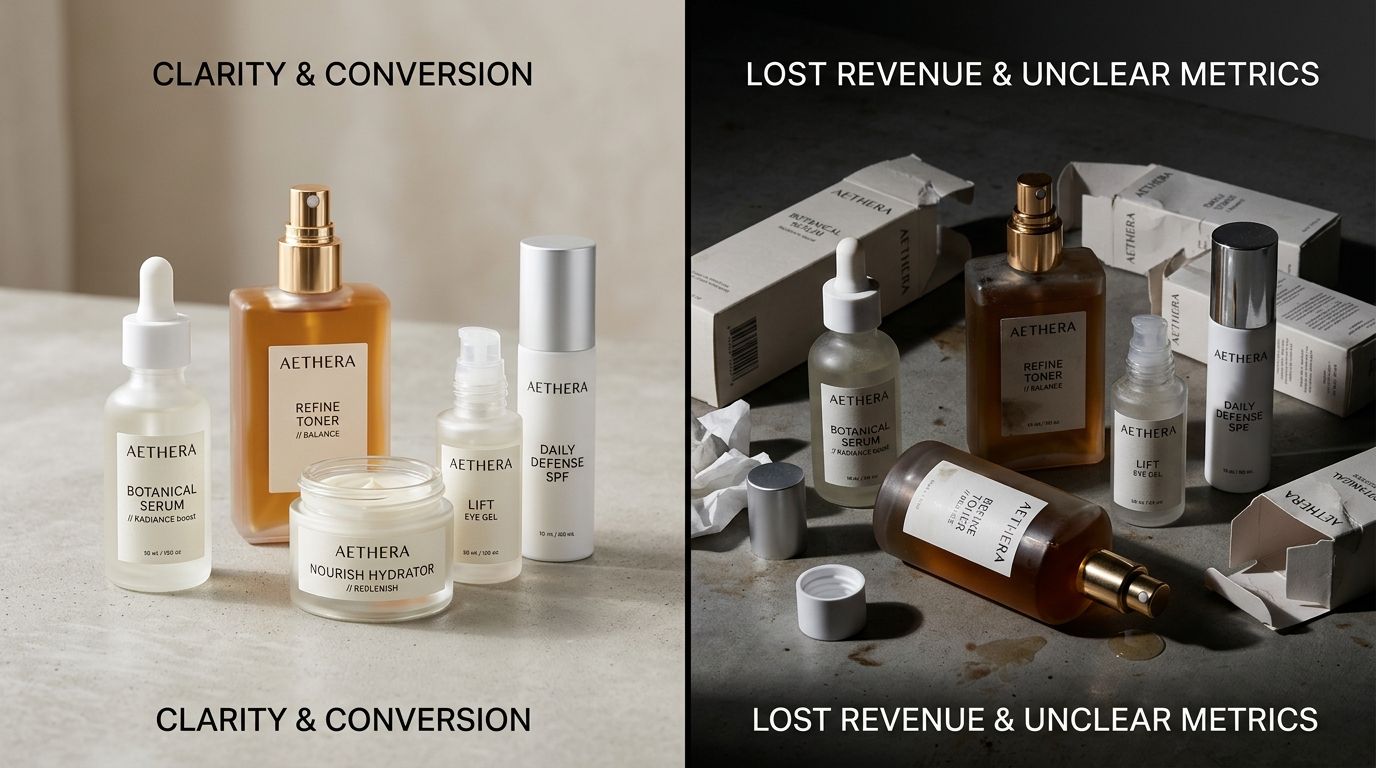 Dashboard showing multiple ecommerce conversion KPIs rather than just a single top level conversion rate