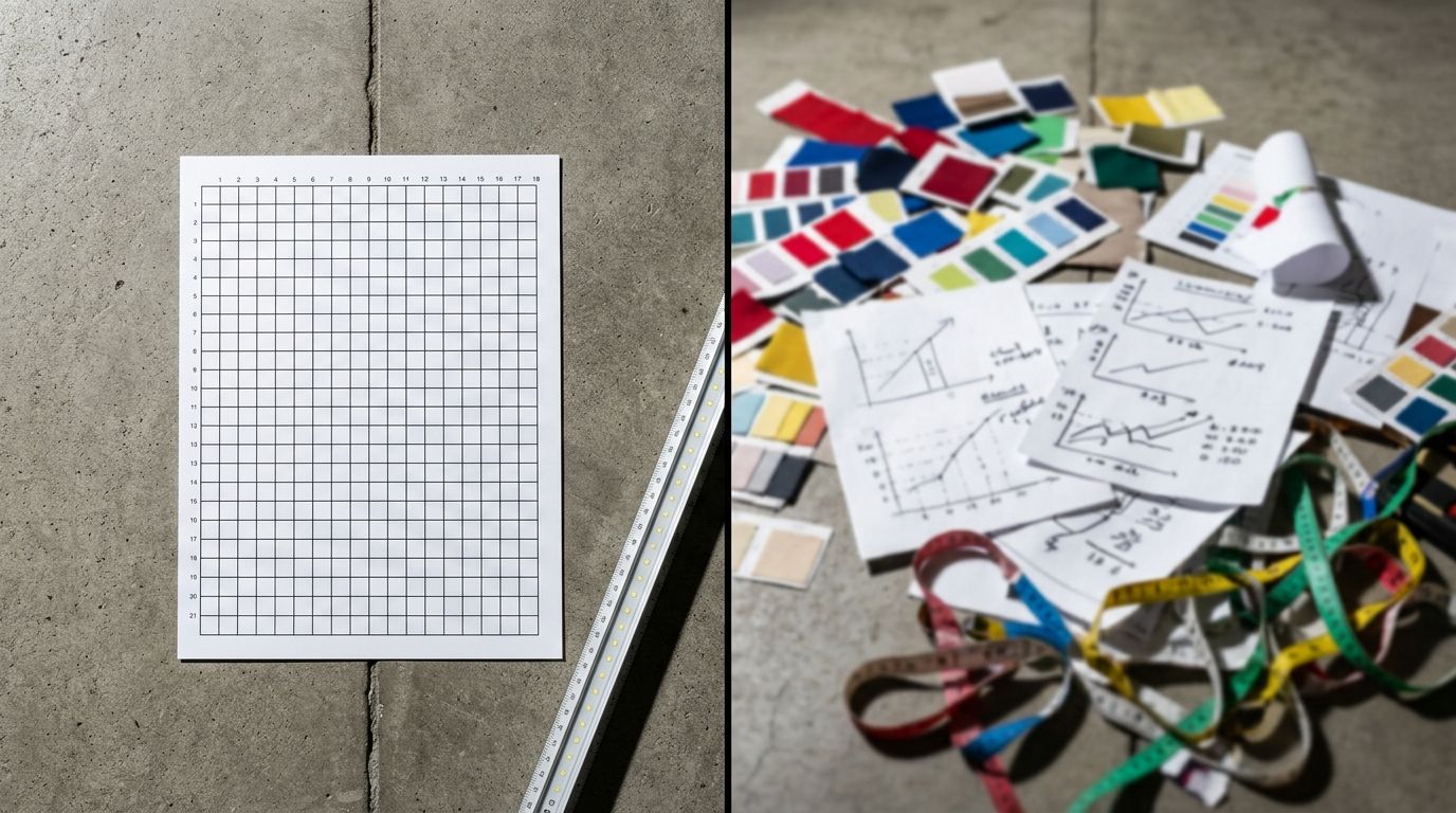 A well-structured product page focuses on visual clarity before text