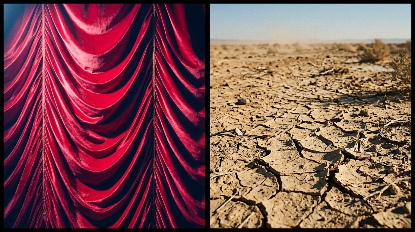 Visual representation of the gap between dynamic Facebook ad creative and a static boring product page