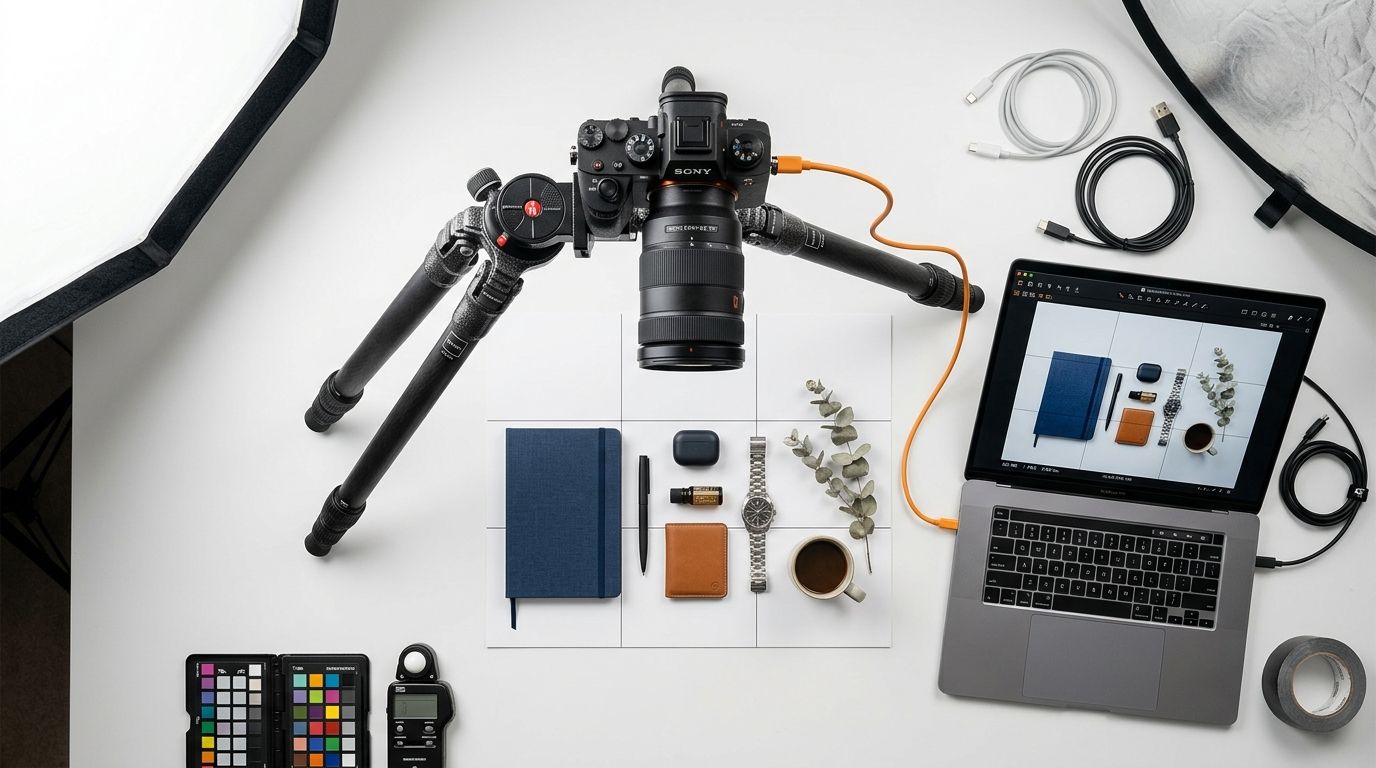 Flat Lay Photography for Ecommerce: How to Get Professional Results