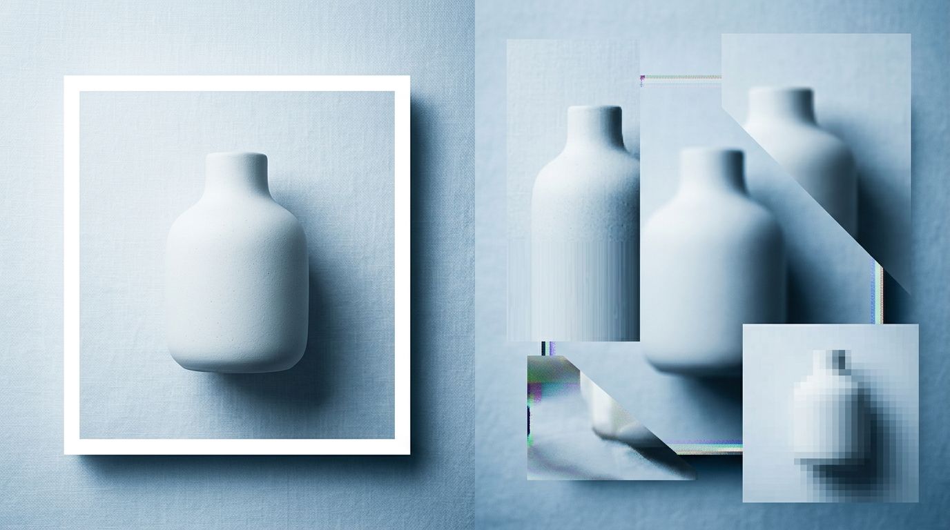 A properly dimensioned product image scales perfectly across desktop and mobile layouts