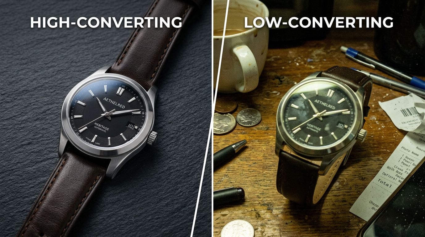 Product Photography for Ecommerce: What Separates Photos That Convert