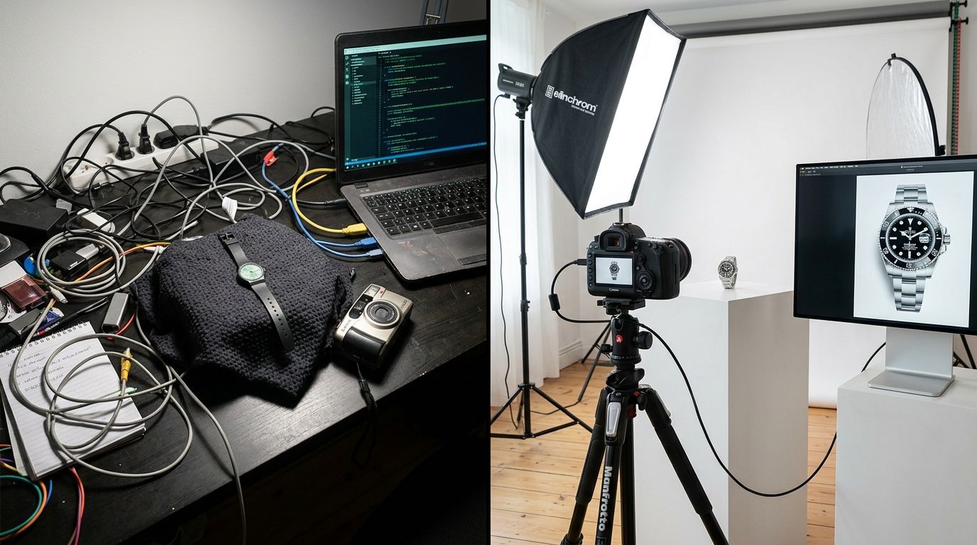 Prompting AI for Product Photography: What Actually Gets Professional Results