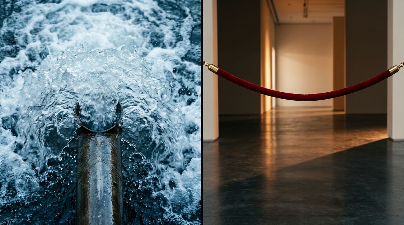 Visual diagnosis of a Shopify product page showing traffic drops