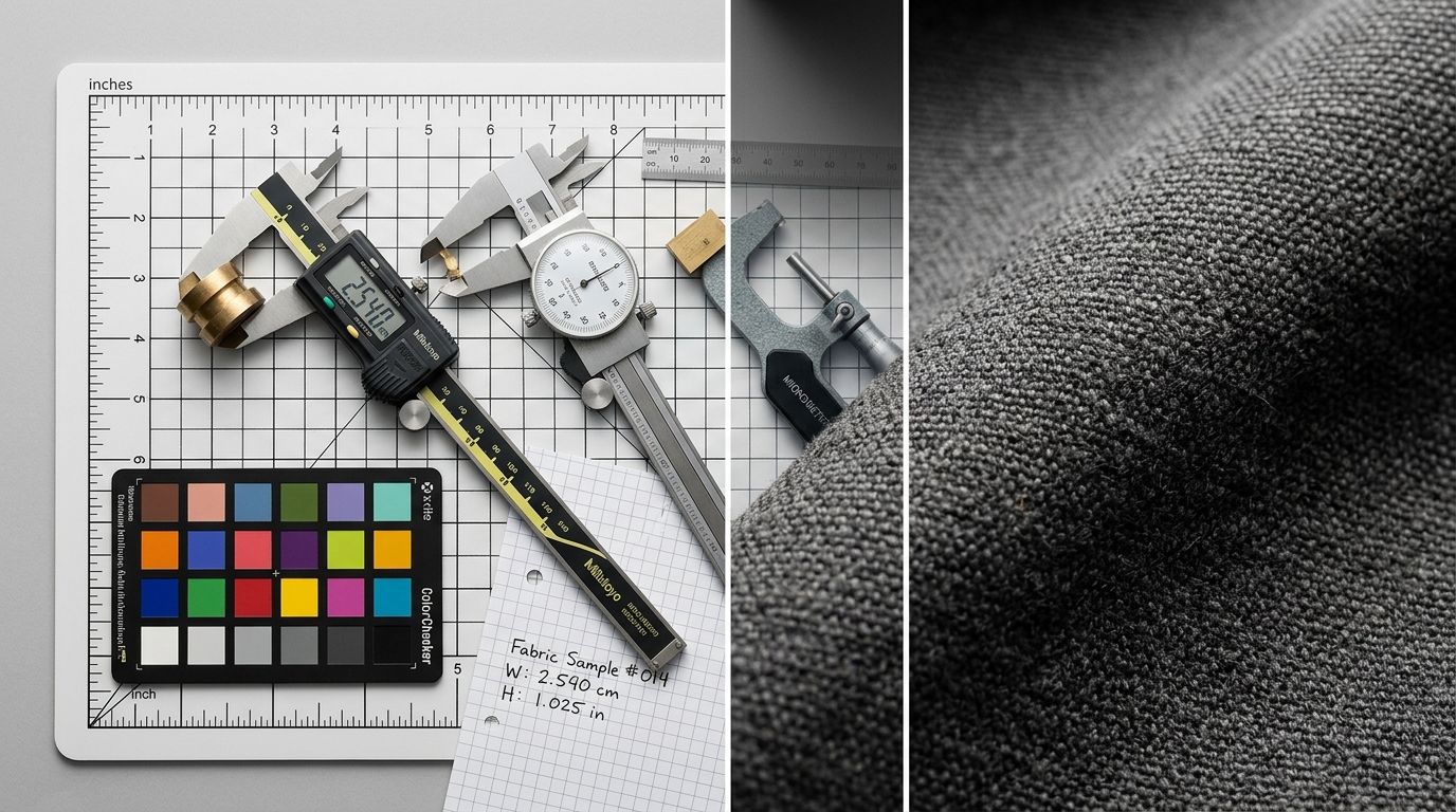 Scale reference shot demonstrating product proportions