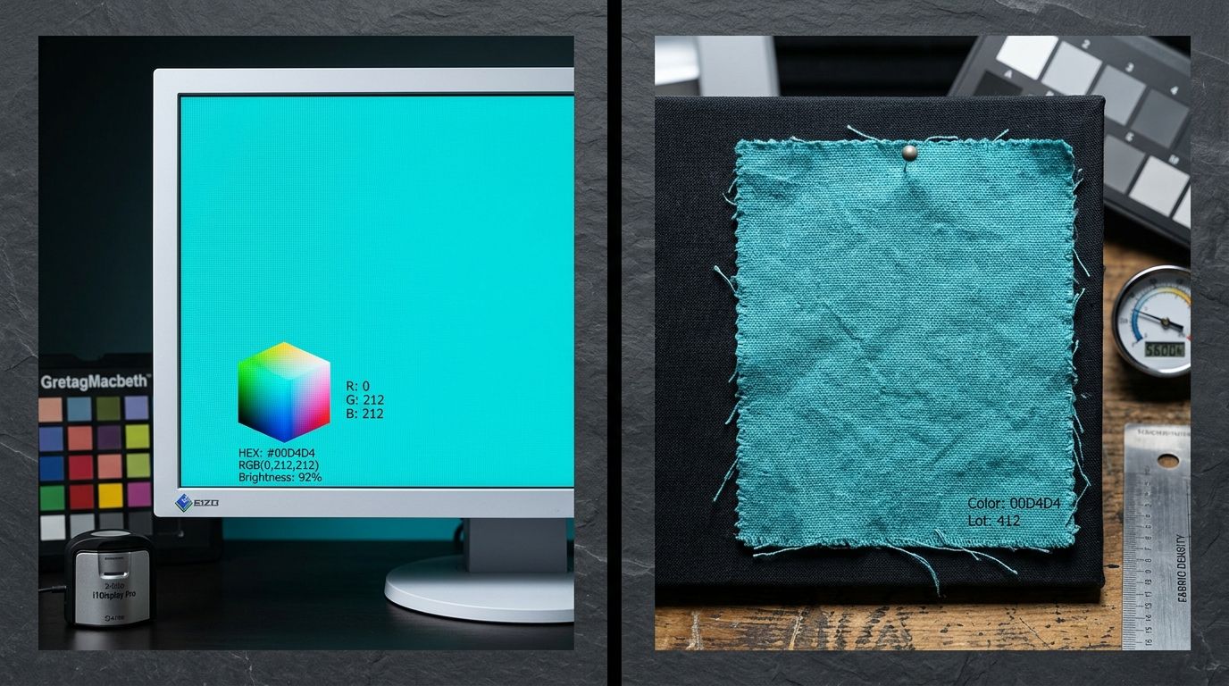 Side by side comparison showing how isolated product images create visual mismatch